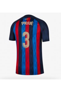 Barcelona Gerard Pique #3 Fotballdrakt Hjemme Klær 2022-23 Korte ermer